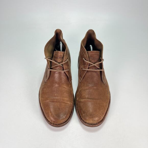 H.S Trask Brown Leather Casual Lace Up Ankle Height Chukka Boots Men\'s Size 8.5M main image 8